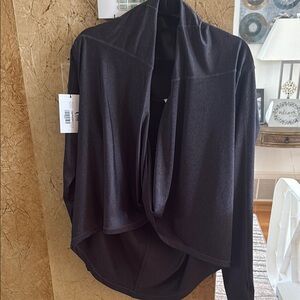 ZYIA Charcoal Yoga Shawl XXL